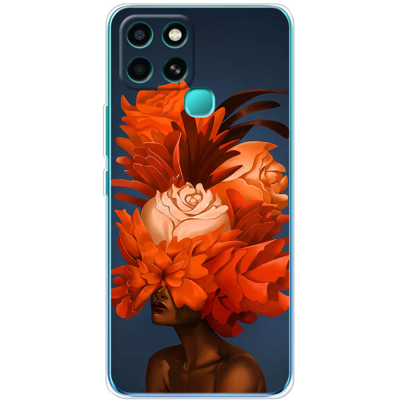 Чехол BoxFace Infinix Smart 6 Exquisite Orange Flowers