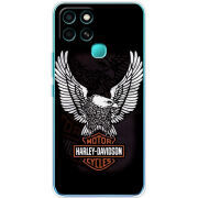 Чехол BoxFace Infinix Smart 6 Harley Davidson and eagle