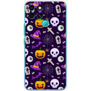 Чехол BoxFace Infinix Smart 6 Halloween Purple Mood