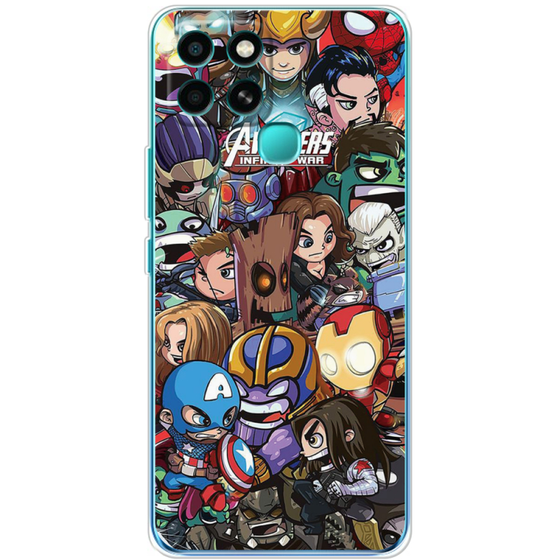 Чехол BoxFace Infinix Smart 6 Avengers Infinity War