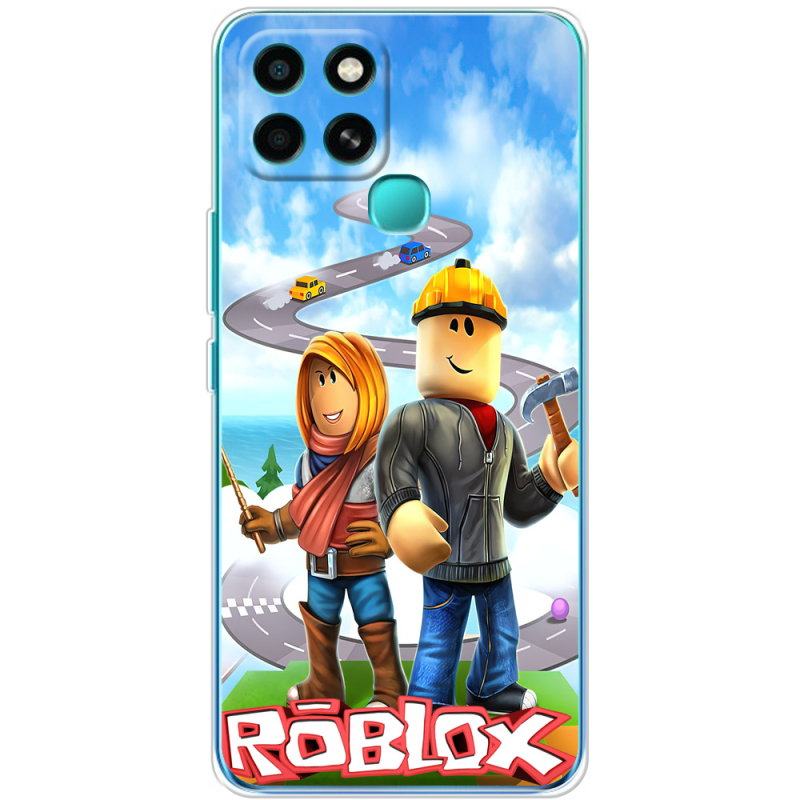 Чехол BoxFace Infinix Smart 6 Roblox Білдерман