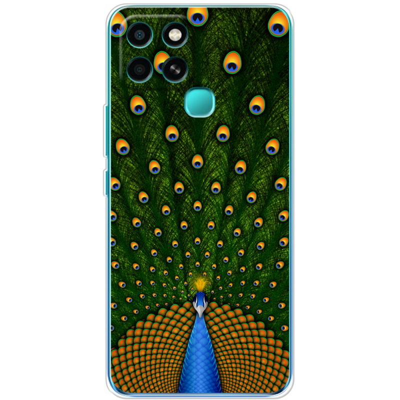 Чехол BoxFace Infinix Smart 6 Peacocks Tail