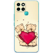 Чехол BoxFace Infinix Smart 6 Teddy Bear Love