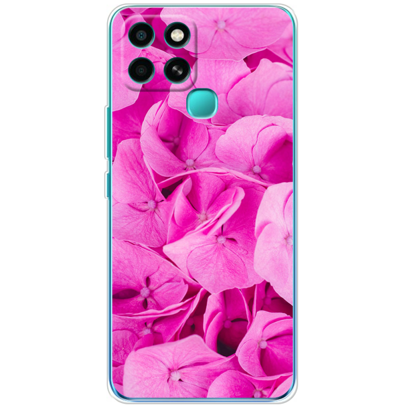 Чехол BoxFace Infinix Smart 6 Pink Flowers