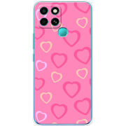 Чехол BoxFace Infinix Smart 6 Sugar Hearts