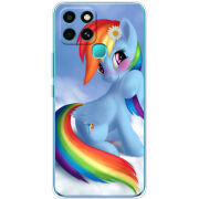 Чехол BoxFace Infinix Smart 6 My Little Pony Rainbow Dash