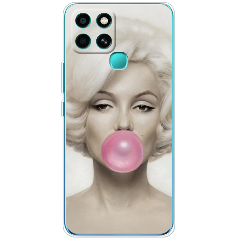 Чехол BoxFace Infinix Smart 6 Marilyn Monroe Bubble Gum