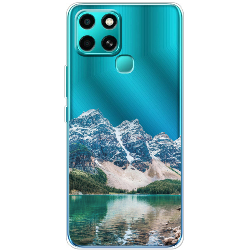 Прозрачный чехол BoxFace Infinix Smart 6 Blue Mountain