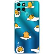 Прозрачный чехол BoxFace Infinix Smart 6 Gudetama