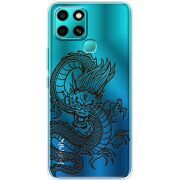 Прозрачный чехол BoxFace Infinix Smart 6 Chinese Dragon