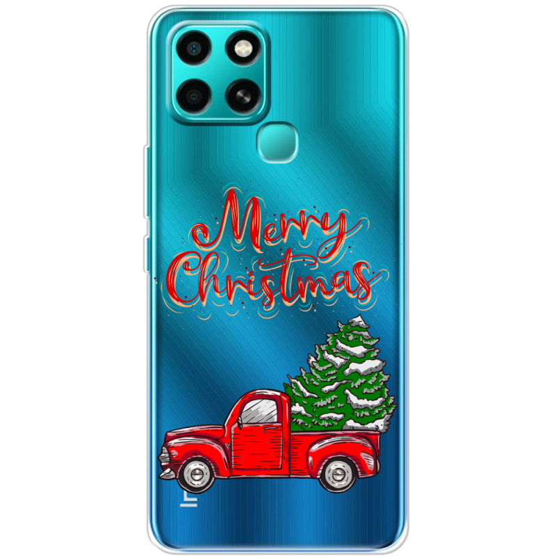 Прозрачный чехол BoxFace Infinix Smart 6 Holiday Car