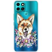 Прозрачный чехол BoxFace Infinix Smart 6 Winking Fox