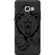 Черный чехол BoxFace Samsung A520 Galaxy A5 2017 Grizzly Bear