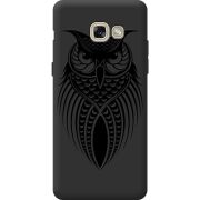 Черный чехол BoxFace Samsung A520 Galaxy A5 2017 Owl