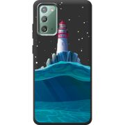 Черный чехол Uprint Samsung N980 Galaxy Note 20 Lighthouse