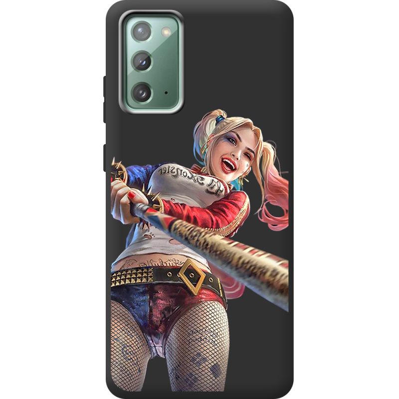 Черный чехол Uprint Samsung N980 Galaxy Note 20 Happy Harley Quinn