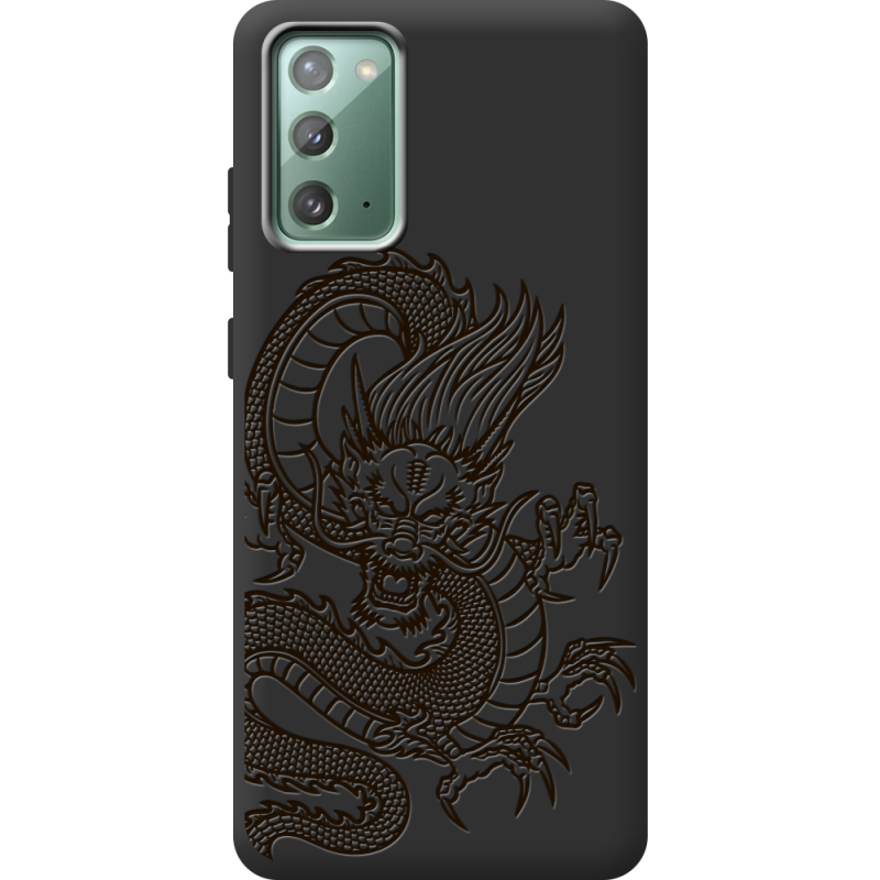 Черный чехол Uprint Samsung N980 Galaxy Note 20 Chinese Dragon