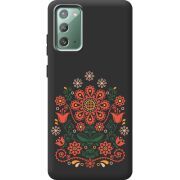 Черный чехол Uprint Samsung N980 Galaxy Note 20 Ukrainian Ornament