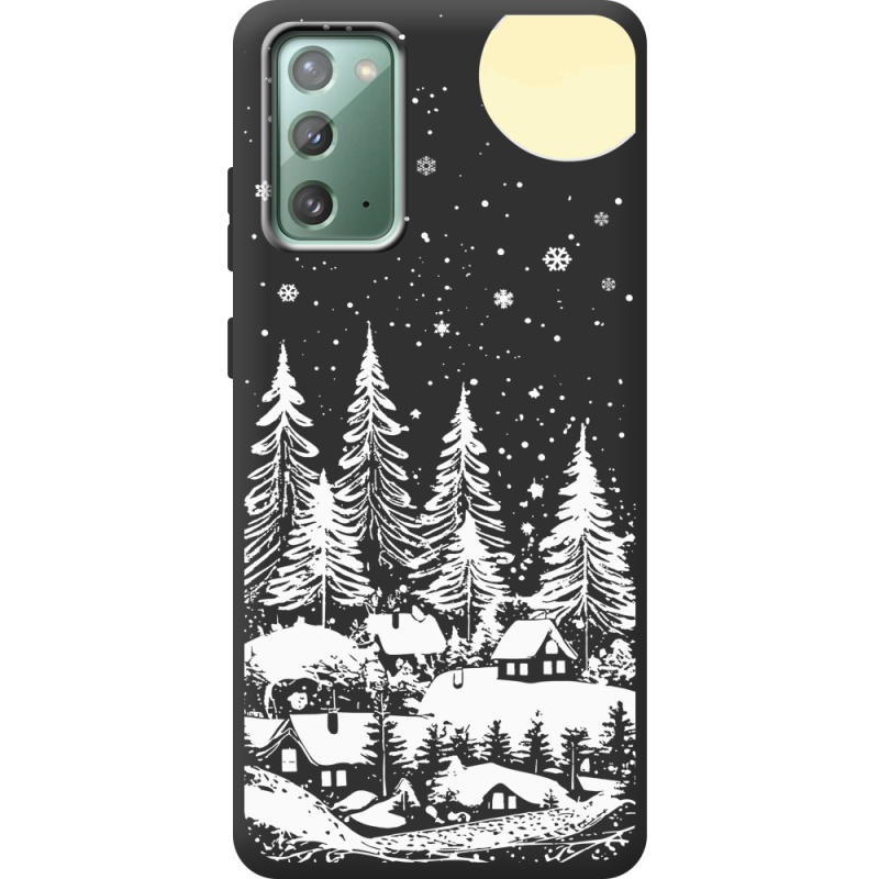 Черный чехол Uprint Samsung N980 Galaxy Note 20 