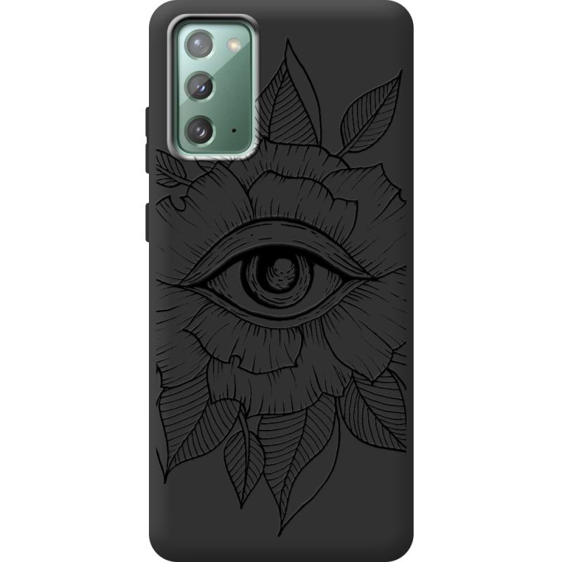 Черный чехол Uprint Samsung N980 Galaxy Note 20 Eye