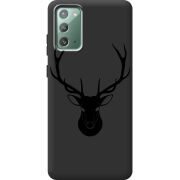 Черный чехол Uprint Samsung N980 Galaxy Note 20 Deer