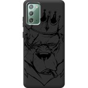 Черный чехол Uprint Samsung N980 Galaxy Note 20 Bear King