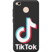 Черный чехол Uprint Xiaomi Redmi 4X Tik Tok