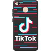 Черный чехол Uprint Xiaomi Redmi 4X Tik Tok