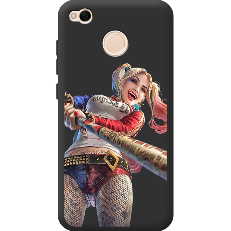 Черный чехол Uprint Xiaomi Redmi 4X Happy Harley Quinn