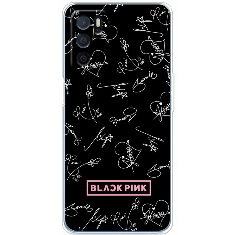 Чехол BoxFace OPPO A54s Blackpink автограф