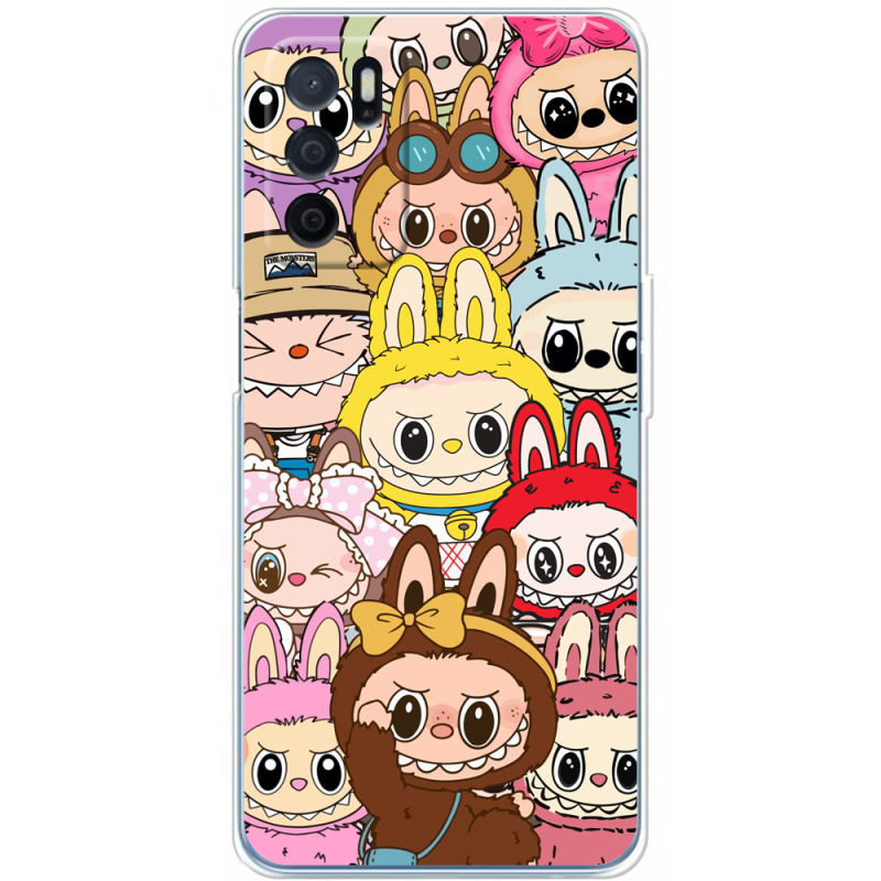 Чехол BoxFace OPPO A54s Labubu