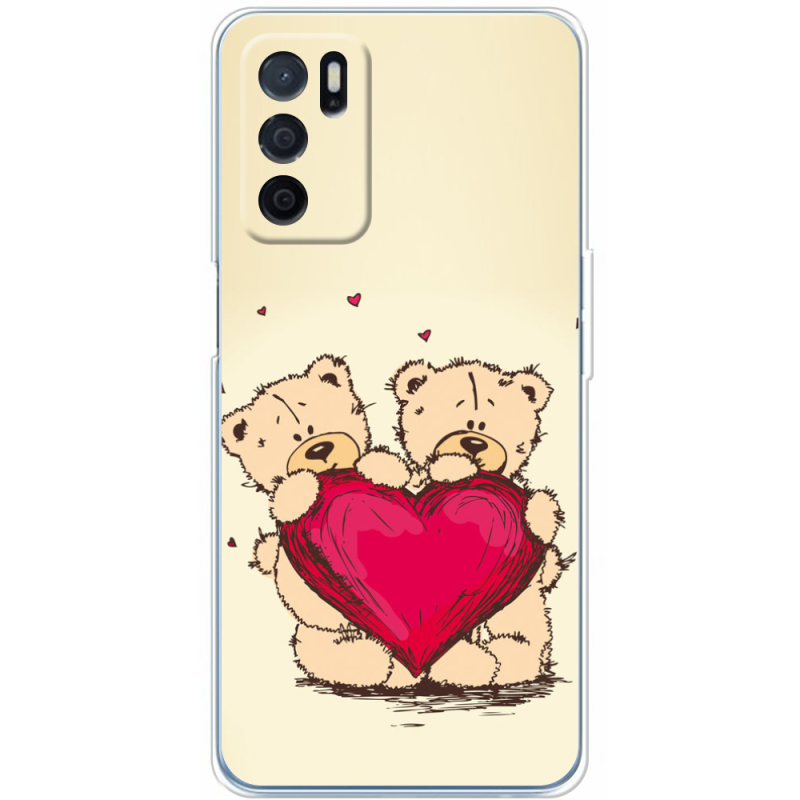 Чехол BoxFace OPPO A54s Teddy Bear Love