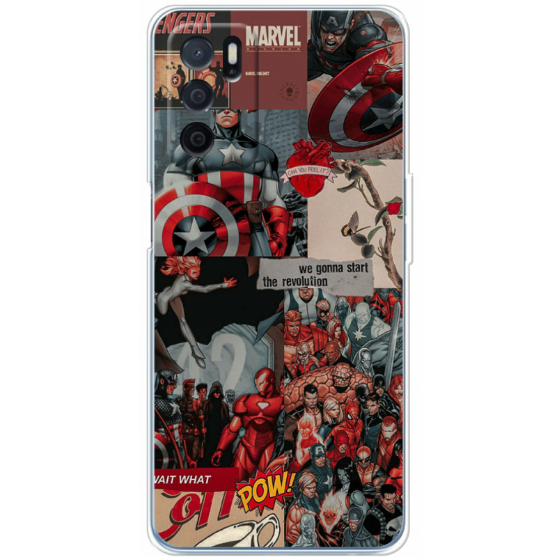 Чехол BoxFace OPPO A54s Marvel Avengers