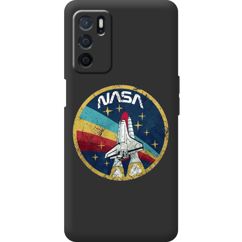 Черный чехол BoxFace OPPO A54s NASA