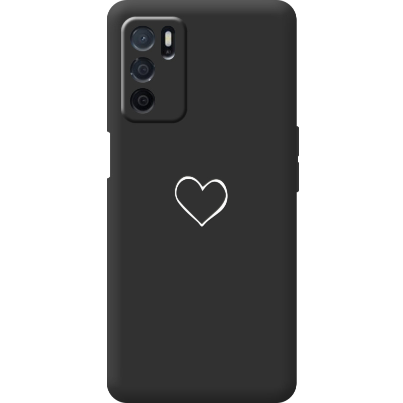 Черный чехол BoxFace OPPO A54s My Heart