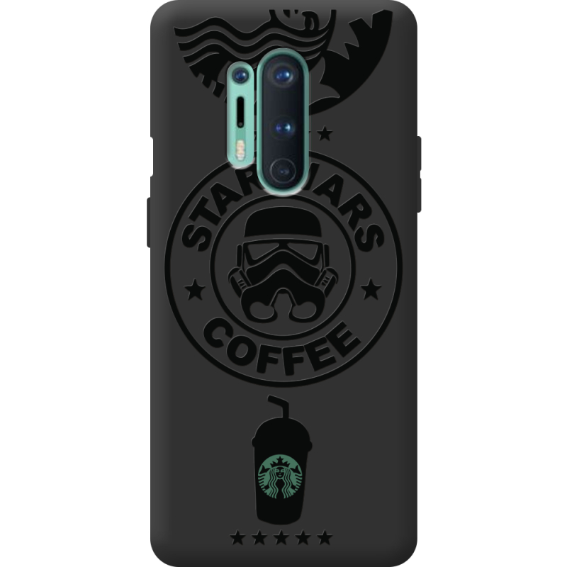 Черный чехол BoxFace OnePlus 8 Pro Dark Coffee