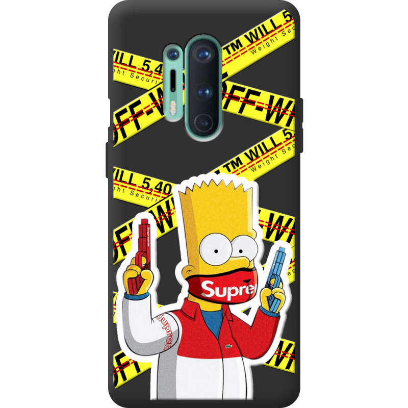 Черный чехол BoxFace OnePlus 8 Pro White Bart