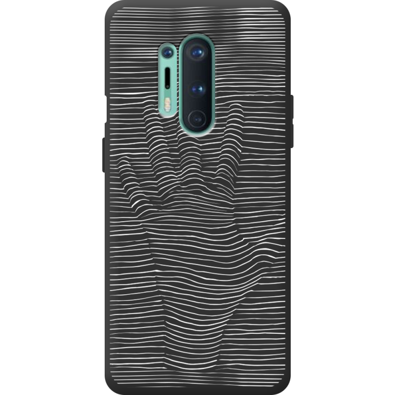 Черный чехол BoxFace OnePlus 8 Pro Optical Hand