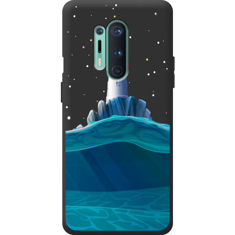 Черный чехол BoxFace OnePlus 8 Pro Lighthouse