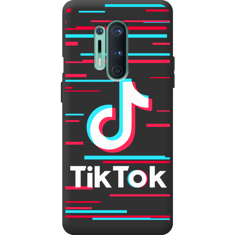 Черный чехол BoxFace OnePlus 8 Pro Tik Tok