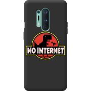 Черный чехол BoxFace OnePlus 8 Pro No Internet
