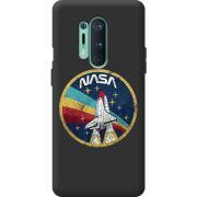Черный чехол BoxFace OnePlus 8 Pro NASA