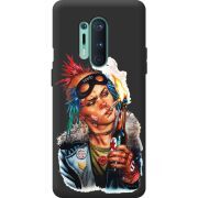 Черный чехол BoxFace OnePlus 8 Pro Tanker Girl