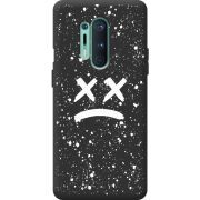 Черный чехол BoxFace OnePlus 8 Pro Sad Way