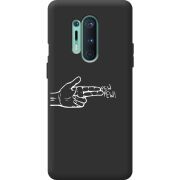 Черный чехол BoxFace OnePlus 8 Pro Pew Pew