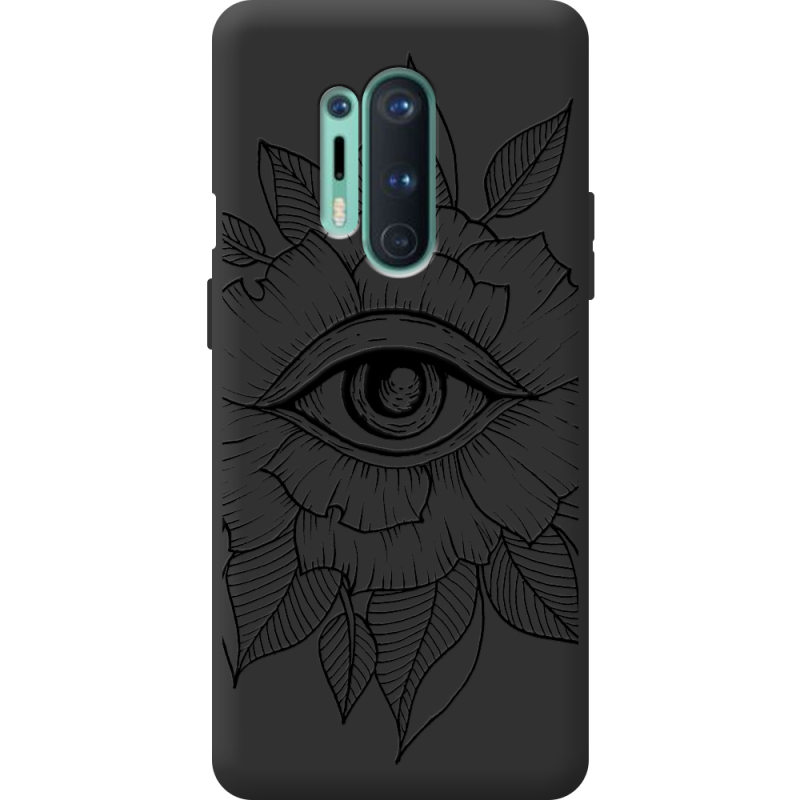 Черный чехол BoxFace OnePlus 8 Pro Eye