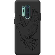 Черный чехол BoxFace OnePlus 8 Pro Dove