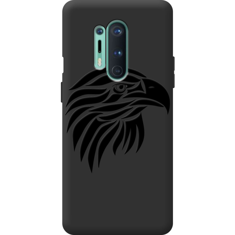 Черный чехол BoxFace OnePlus 8 Pro Eagle