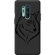 Черный чехол BoxFace OnePlus 8 Pro Wolf