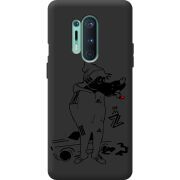 Черный чехол BoxFace OnePlus 8 Pro 